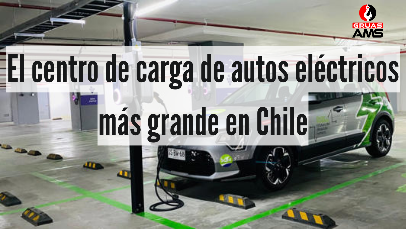 El centro de carga de autos eléctricos más grande en Chile