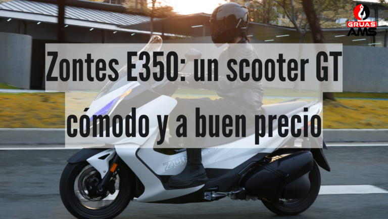 Zontes E350: un scooter GT cómodo y a buen precio
