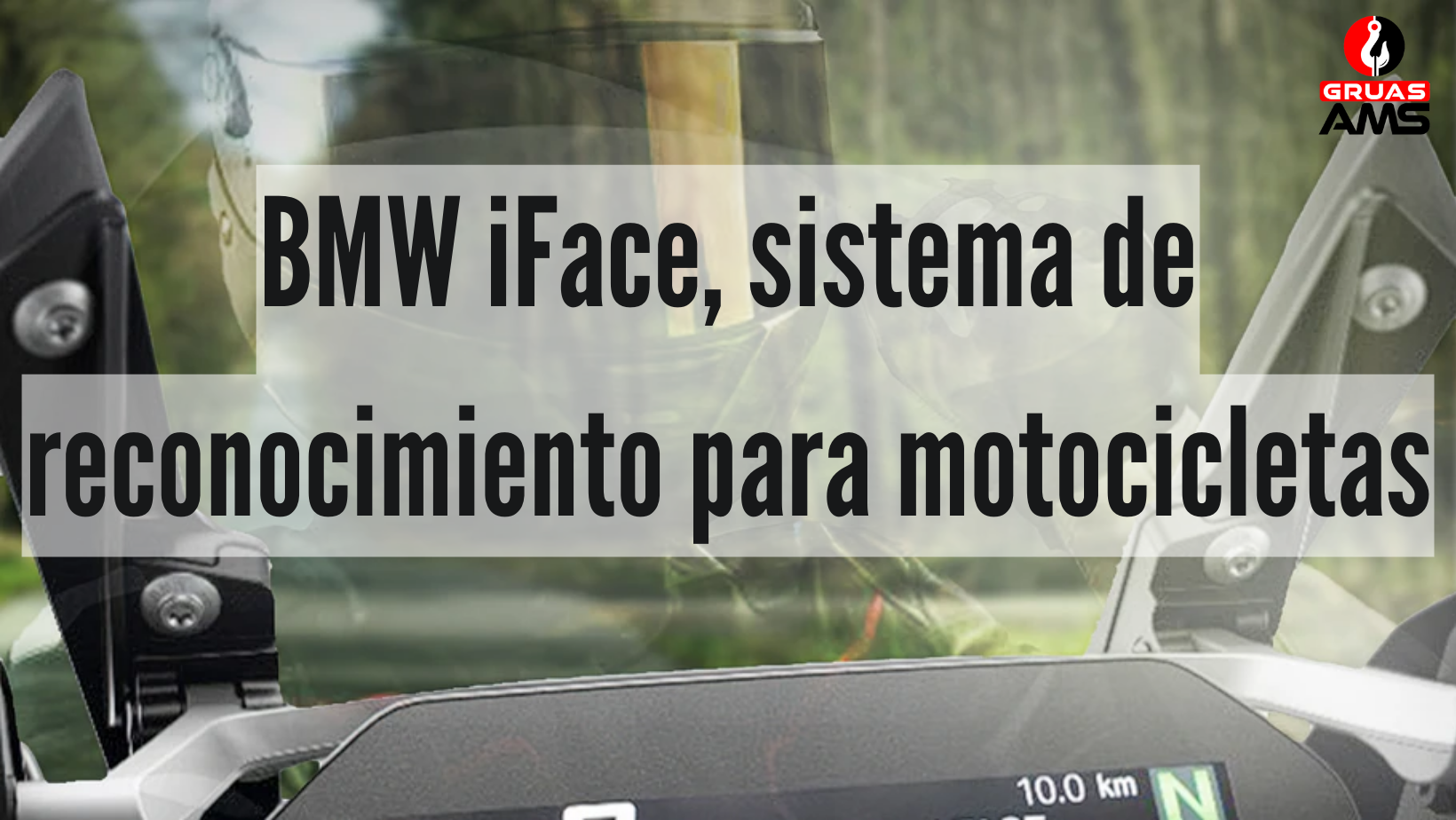 BMW iFace, sistema de reconocimiento para motocicletas