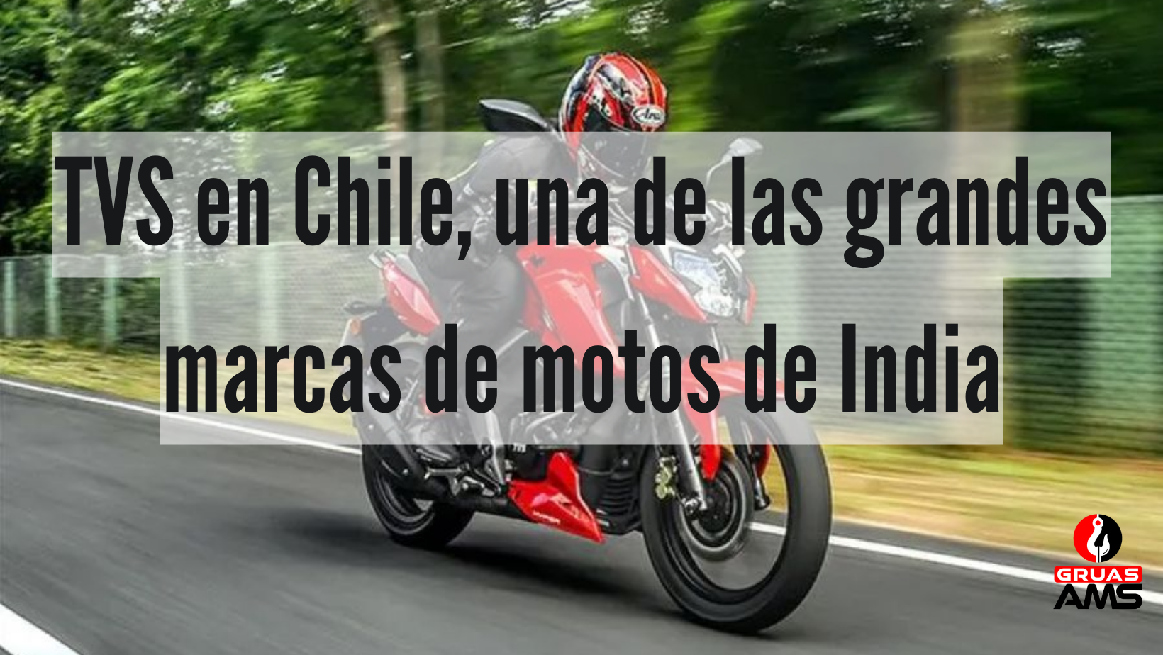 TVS en Chile, una de las grandes marcas de motos de India