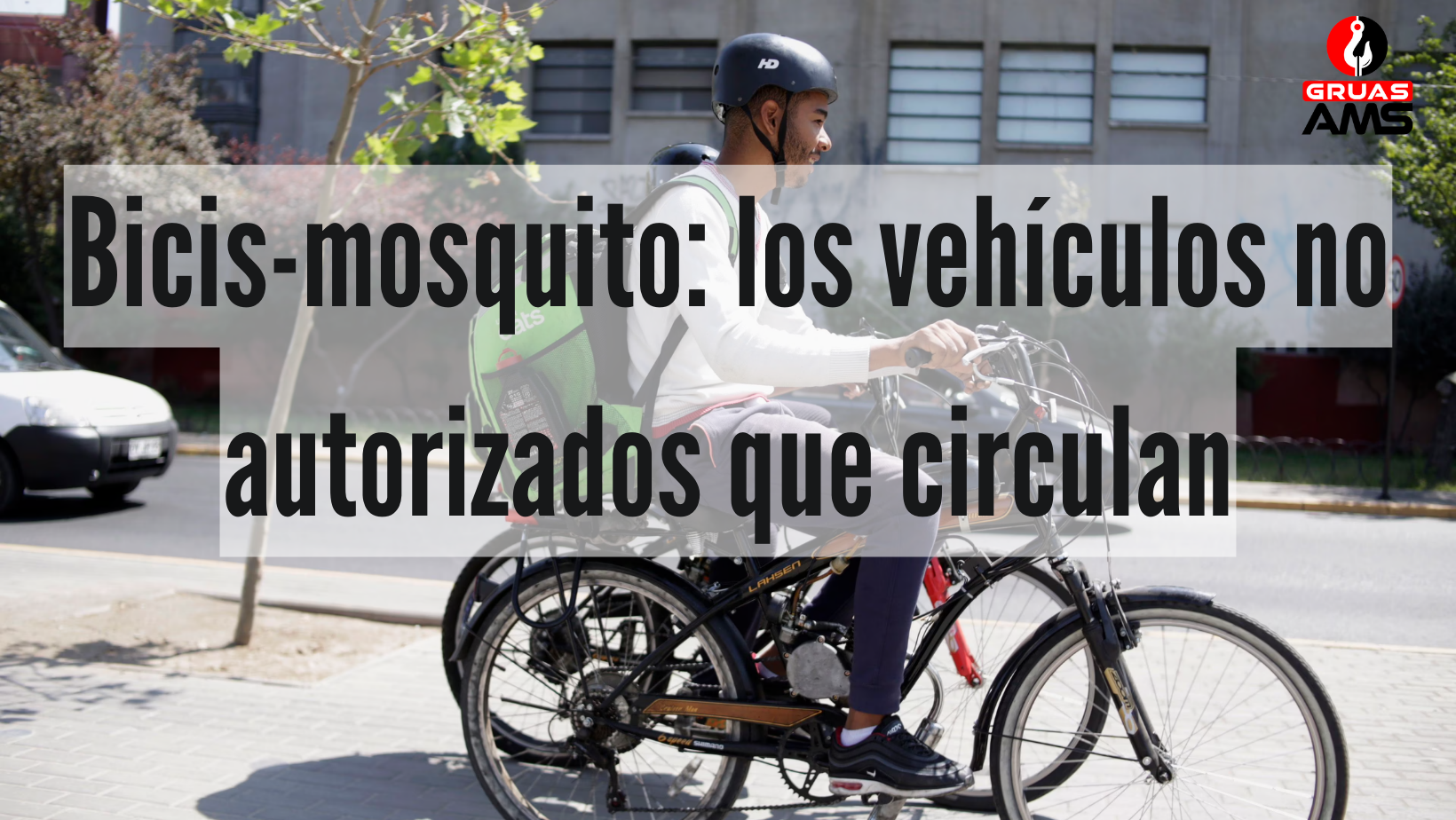Bicis-mosquito: los vehículos no autorizados que circulan