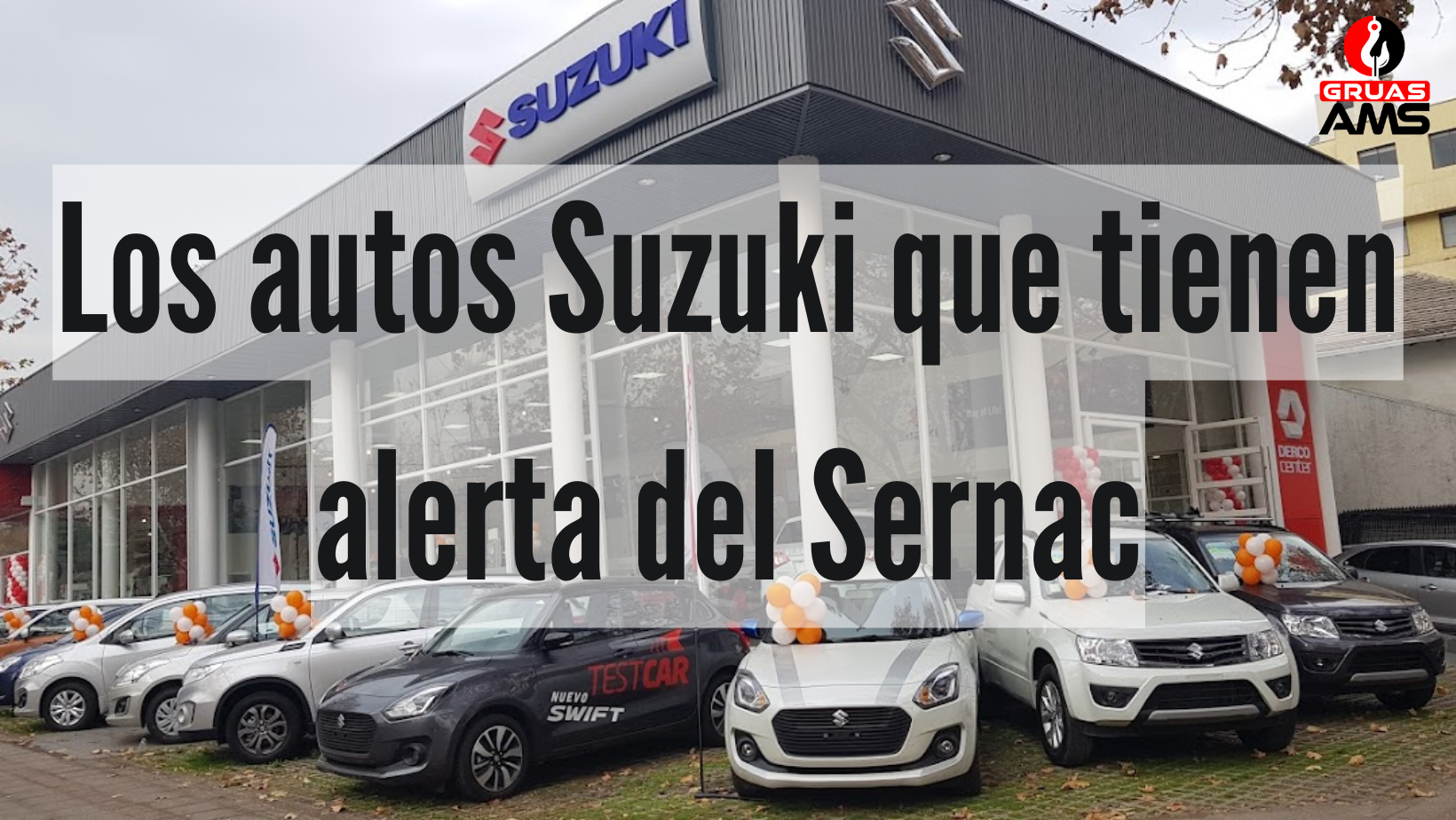 Los autos Suzuki que tienen alerta del Sernac por posible fallo de producción.