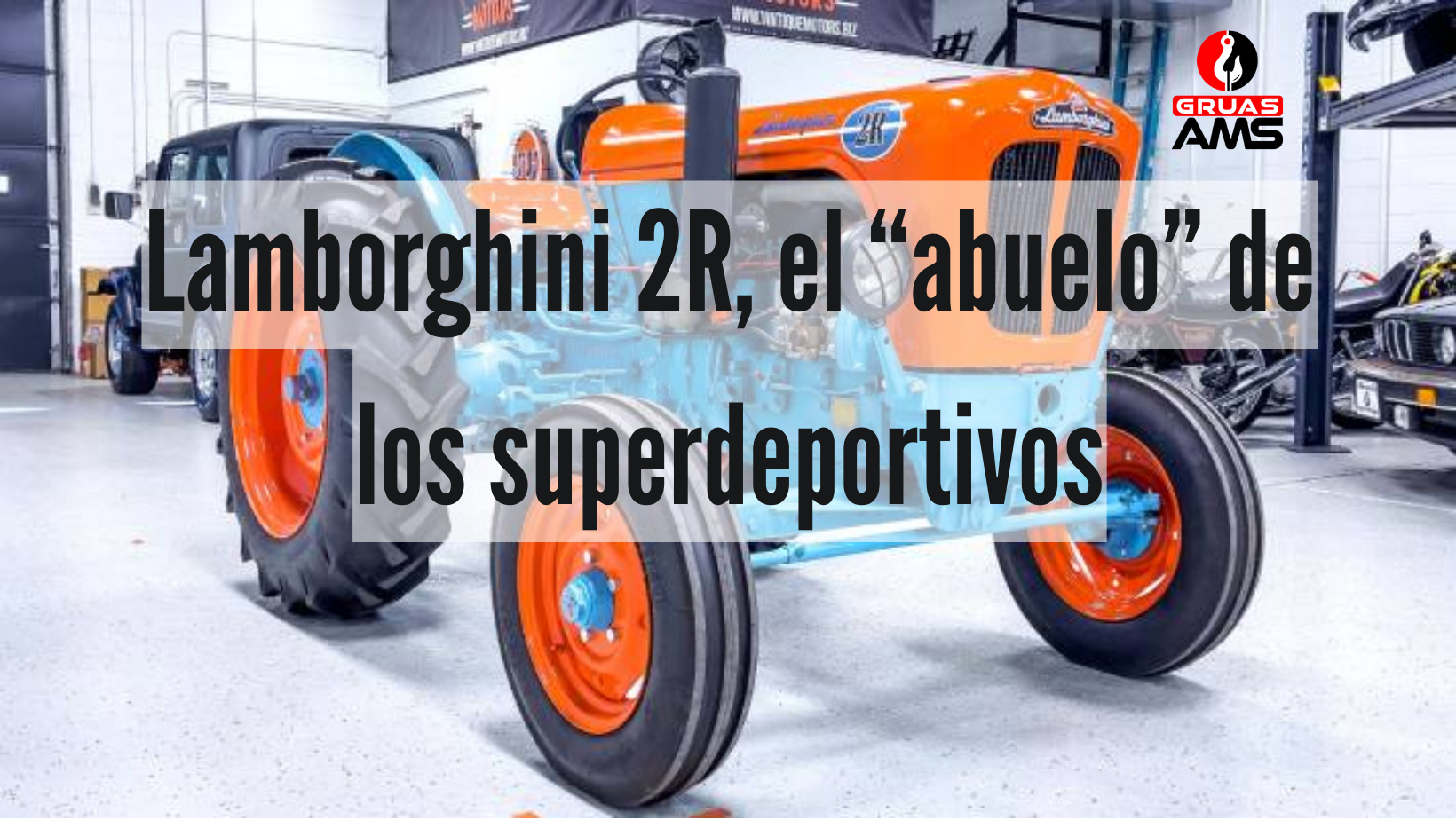 Sale a subasta un Lamborghini 2R, el “abuelo” de los superdeportivos