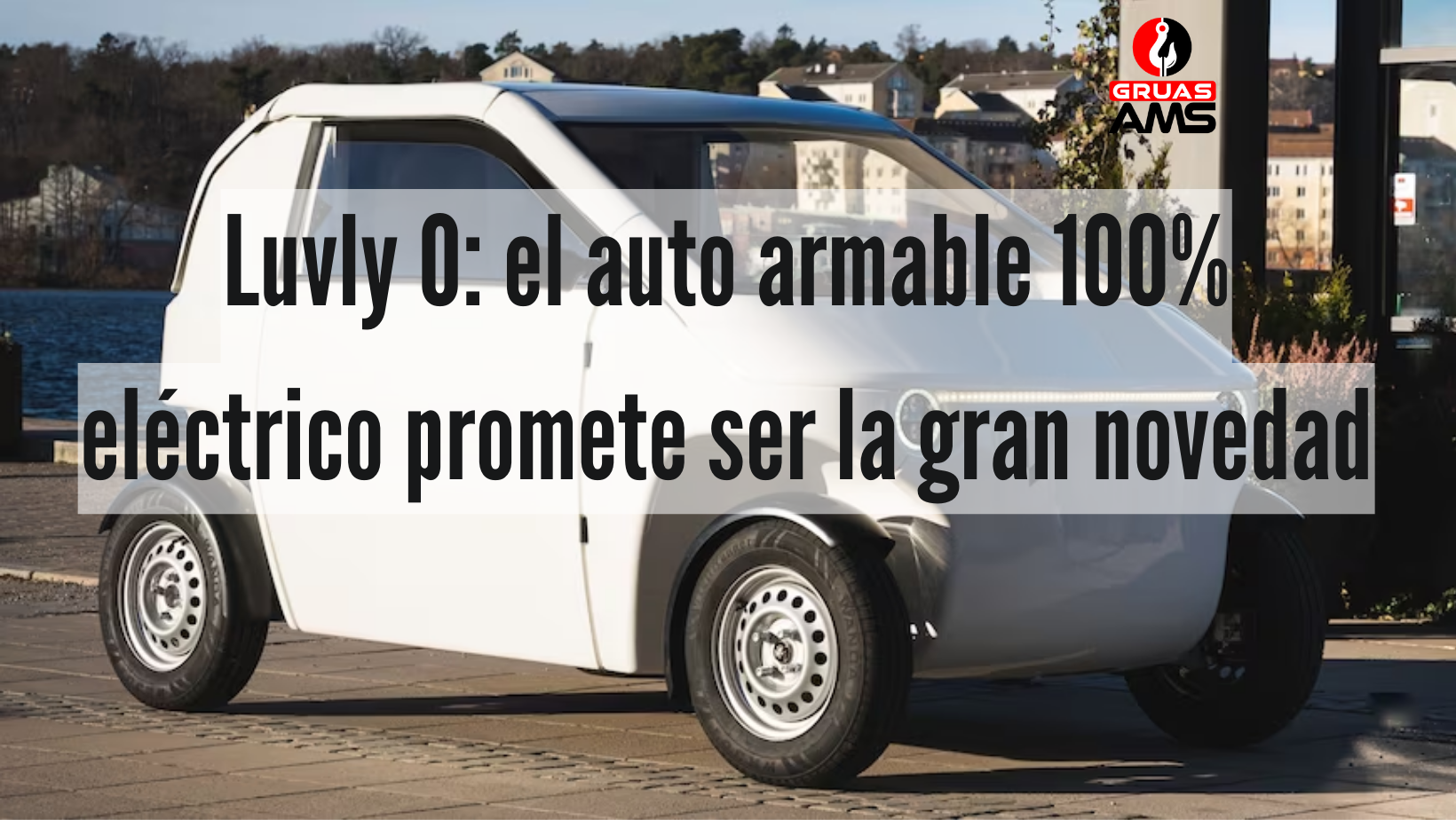 Luvly O: el auto armable 100% eléctrico promete ser la gran novedad